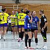 Jubel bei den Allensbacher Handballerinnen nach dem Remis. Bild: Peter Pisa