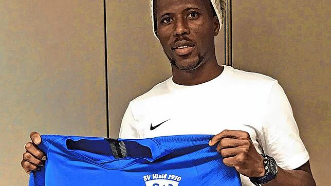 Im Weiler Dress: Buba Ceesay wechselt vom FV Lörrach-Brombach zum SV Weil.
