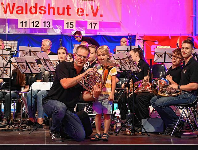 Bild 2: Die schönsten Bilder vom Wunschkonzert der Stadtmusik Waldshut am Chilbi-Montag