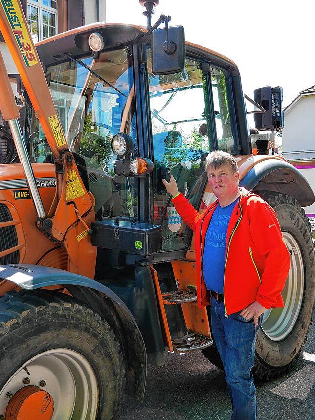 Zuständig für den Transport: Andreas Schlachter