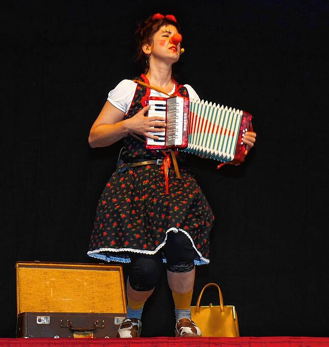 Der Durchbruch: Bei der 40-Jahr-Feier der Gemeinde Deggenhausertal im April 2012 in der Alfons-Schmidmeister-Halle hatte Talina ihren ...