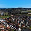 Im Hintergrund zwischen Dillstraße/Am Osterholz (links) und Ludwigshafener Straße (rechts) war eine Verbindungsstraße am geplanten ...