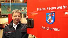 Andreas Schlegel hört als Kommandant der Feuerwehr Reichenau auf. Er bleibt aber als Zugführer aktiv.