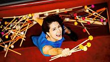 Wirbelwind: Die Percussionistin Vivi Vassileva war die Solistin der Bodensee Philharmonie und begeisterte ihr Publikum mit ihrem ...