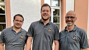 Sie sind die Taktgeber einer Gemeinschaft, die anpackt und leiten gemeinsam mit vielen anderen die Hüfinger Kolpingfamilie (von links): ...