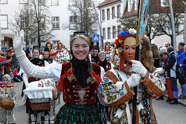 Bild 8: So schön war der große Hanselumzug am Fasnetdienstag in Hüfingen &ndash; Teil 1