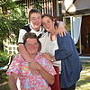 Eine glückliche Familie: Gerd-Ulrich und Gabi Schubert aus Heiligenberg mit ihrem Sohn Matthias.