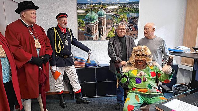 Bild 10: Die besten Bilder vom Empfang der Narren in Bad Säckingen
