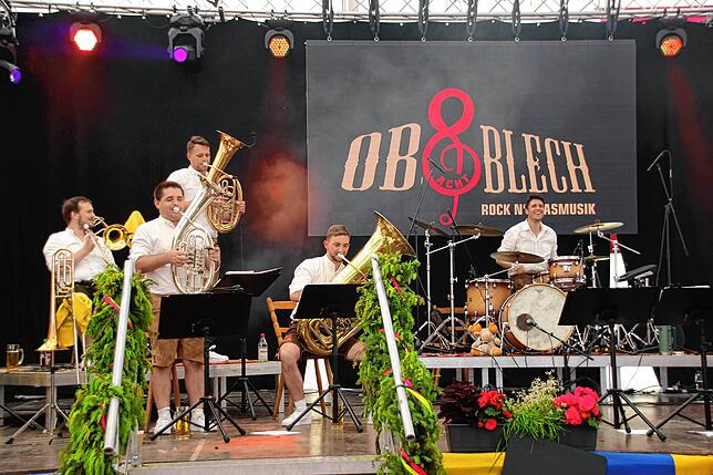 Bild 2: Bilder vom Bezirksmusikfest des Musikvereins Rast