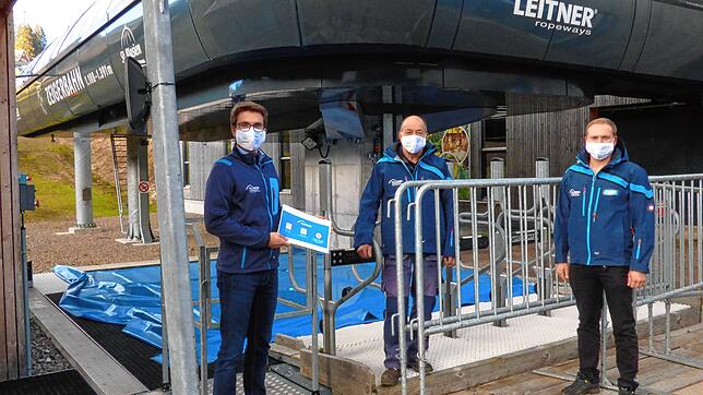 Saisonvorbereitung: Wenn das Land Baden-Württemberg grünes Licht für den Liftbetrieb gibt, muss alles parat sein. Adrian Probst, ...