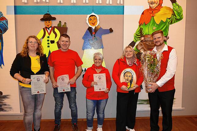 Geehrte oder aus dem Vorstand verabschiedet (von links): Bettina Straub, Rainer Löffler, Doris Schaudt und Anja-Marie Paul-Szofer.