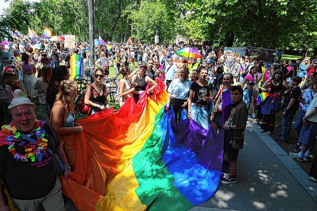 Bild 15: Der CSD Konstanz feiert 20. Geburtstag mit einer Pride-Parade durch die Stadt