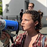 Kiki Köffle engagiert sich seit 2019 bei Fridays for Future.