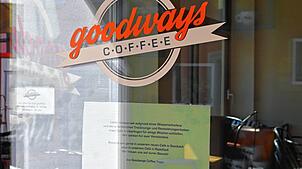 Das Goodways auf der Hofstatt bleibt bis mindestens Ende April geschlossen. Aufgrund eines Wasserschadens sind größere Eingriffe notwendig.