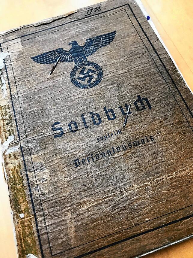 Soldbuch von Martin Dürrhammer, Jahrgang 1923