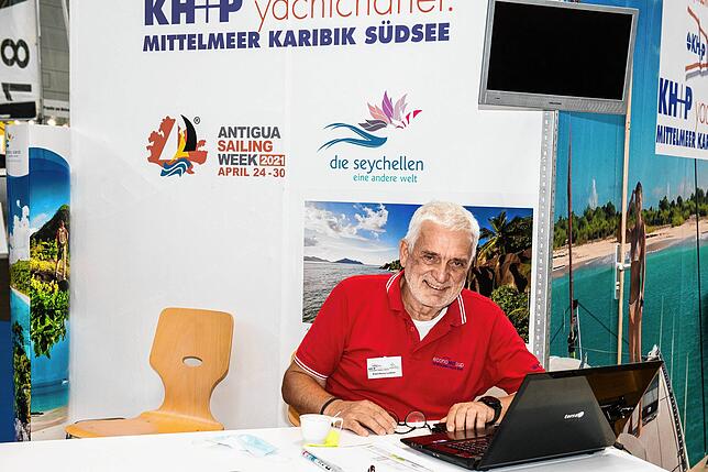 Karl-Heinz Leifeld von KH+P Yachtcharter aus Stuttgart