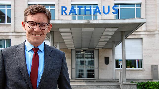 Marcus Röwer den Sprung ins Singener Rathaus geschafft und freut sich auf die neuen Aufgaben als neuer Bürgermeister in der ...