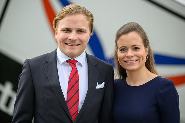 Grupp-Kinder Wolfgang und Bonita: Wer dem Partiarchen nachfolgt, ist noch unsicher.