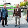 Martin Staudinger, Willi Bernhard, Wolfram Klaar und Jasmina Brancazio machen sich im Verein Heureka Lago stark für mehr ...