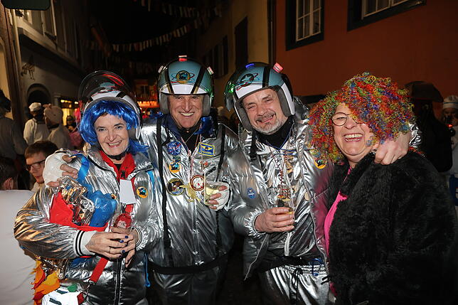 Bild 14: Konstanzer Fasnacht: Mäschgerle erobern die Stadt – die schönsten Bilder vom Schmotzigen Dunschtig