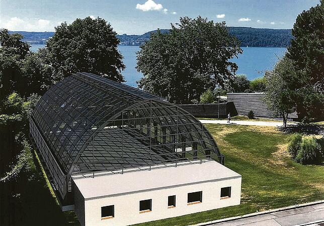Der Konkurrenzentwurf eines unterlegenen Bieters. Bild: Stadt Überlingen
