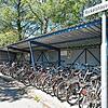 Dicht an dicht abgestellt: Ein Fahrradunterstand am Bahnhof Böhringen, so wie er aktuell aussieht. Im Zuge des neuen Radverkehrkonzeptes ...