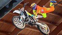 Stuntshow während der Motorradwelt Bodensee vor zwei Jahren, im Januar 2022 musste die Messe abermals abgesagt werden. (Archivbild)