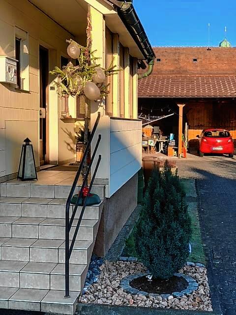 Der Narrenbaum bei Günther Löffler in Stockach