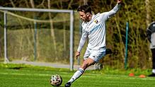 Kunstschütze: Mit seinem Freistoßtor zum 3:2-Sieg der &bdquo;U23-Elf&ldquo; des SV 08 Laufenburg gegen den SV Buch gewann Paul Denz die ...