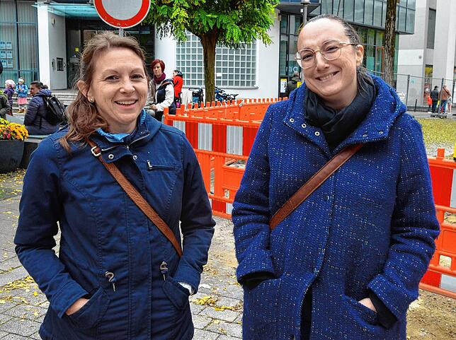 Annika Viellieber (links) und Caroline Müller hoffen auf ein Festhalten der Stadtverwaltung am Kinderfestival in Markdorf – auch wenn ...