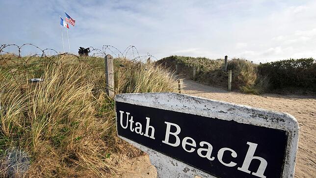 Der Strandabschnitt Utah Beach in der Normandie: Insgesamt landeten am sogenannten D-Day mehr als 150.000 alliierte Soldaten an ...