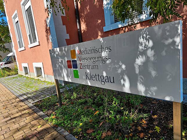 Das Medizinische Versorgungszentrum Klettgau im einstigen Rathaus in Grießen.