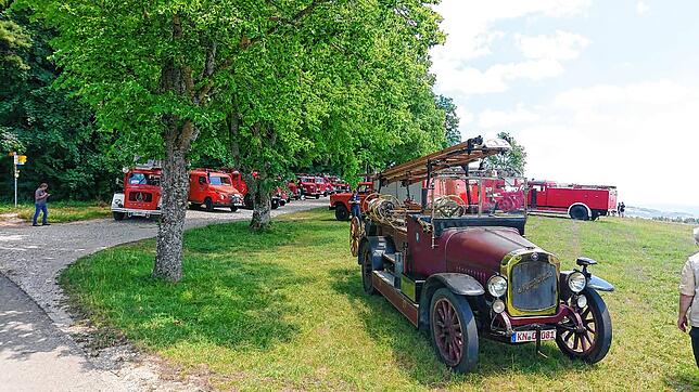 Bild 1: Alle Bilder vom Treffen der historischen Feuerwehrfahrzeuge in Engen