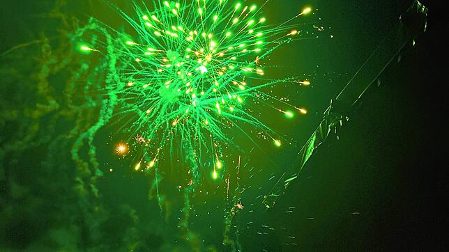 Bild 26: Mit diesem Feuerwerk ist die Lange Kulturnacht in Schwenningen beendet worden