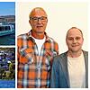 Armin Belz ist der Vorsitzende des Touristikfördervereins in Bodman, Oliver Thum (rechts) der Vorsitzende in Ludwigshafen.