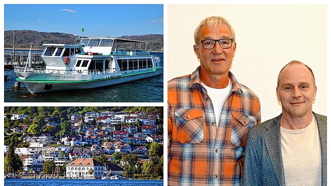 Armin Belz ist der Vorsitzende des Touristikfördervereins in Bodman, Oliver Thum (rechts) der Vorsitzende in Ludwigshafen.
