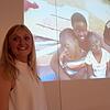 Kathrin Wetzel hielt auf Einladung des Fördervereins Hilfe für Kinder in Afrika einen Vortrag über das Kinderdorf in Tansania.
