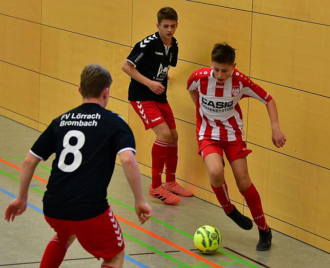 Bild 8: U15 des FV Lörrach-Brombach macht durch ein 8:1 gegen den FC Tiengen 08 den Gruppensieg klar