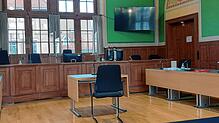 Im großen Saal des Amtsgerichts Villingen fällt das Urteil gegen einen Grapscher.