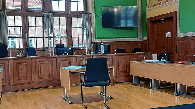 Im großen Saal des Amtsgerichts Villingen fällt das Urteil gegen einen Grapscher.