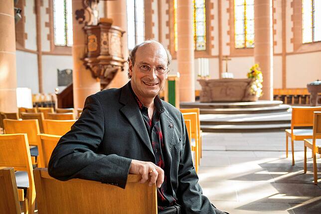 Das undatierte Bild zeigt Pfarrer Vincenzo Petracca von der evangelischen Heiliggeistkirche in Heidelberg.