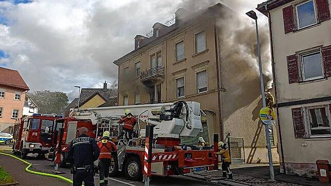 Am 10. Oktober kam es zu einem Großeinsatz der Feuerwehren Gailingen, Diessenhofen und Randegg. In einem Zweifamilienhaus brach ein ...