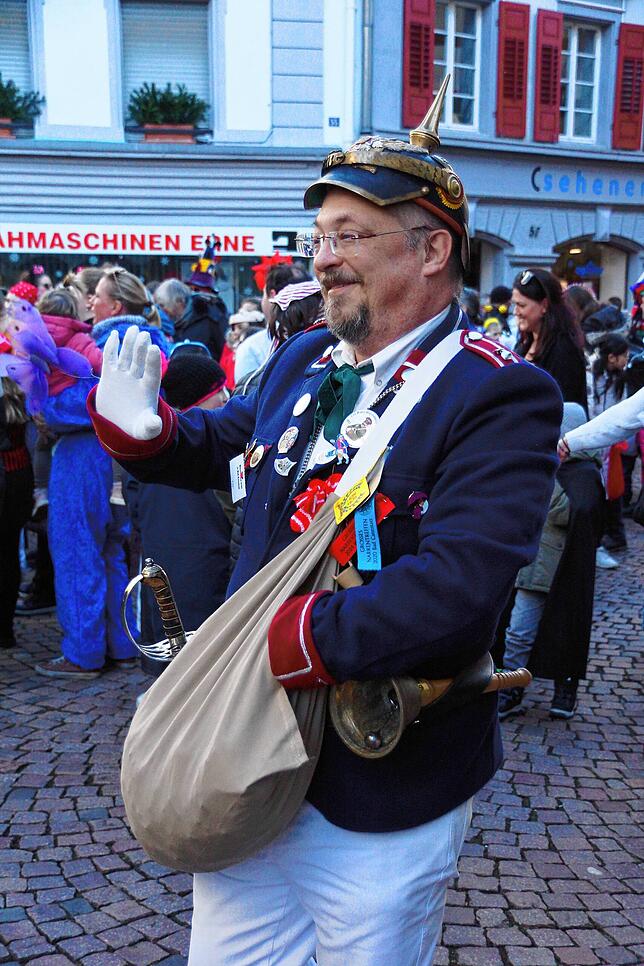 Bild 5: Bilder vom Fasnachts-Auswerfen in Tiengen