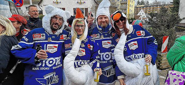 Bild 19: Der Montagsumzug in Bad Dürrheim setzt den gutgelaunten Punkt unter die diesjährige Fasnet &ndash; Teil 1