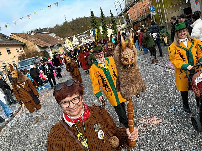 Bild 42: Spaß beim VHN-Narrentreffen: Bilder vom Umzug (1)
