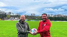 TSV-Trainer Patrick Hagg (links) trifft am Ostermontag auf den alten Bekannten und Salem-Coach Adnan Sijaric.