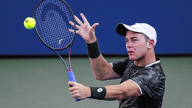 Auch der in den USA lebende Furtwanger Tennis-Profi Dominik Koepfer muss derzeit eine Zwangspause einlegen. Bild: dpa