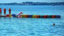 Bild : Wasserspaß auch ohne Seehas: Beim Eierlauf im Strandbad dieses Wochenende darf jeder mitmachen