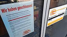 Diese Ladentüren öffnen sich nicht mehr: Auch die Tritschler-Filiale in der Villinger Innenstadt ist überraschend geschlossen.
