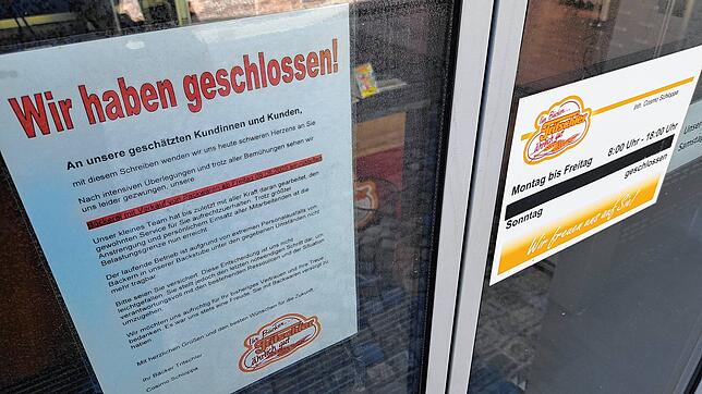 Diese Ladentüren öffnen sich nicht mehr: Auch die Tritschler-Filiale in der Villinger Innenstadt ist überraschend geschlossen.